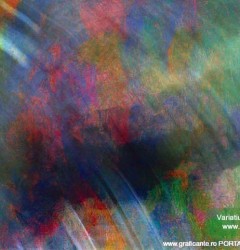 “Variatiuni cromatice”, grafica digitala de Nicu Ilie