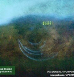 “Peisaj abstract”, grafica digitala de Nicu Ilie