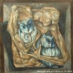 Călăuze - ulei pe pânză; 85x85cm; 500 euro