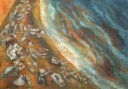 Darurile marii-ulei pe panza; 95x144cm; 600 euro Darurile marii-ulei pe panza; 95x144cm; 600 euro